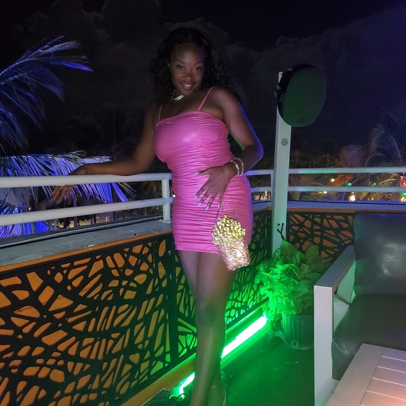 Pink Mini Dress - Picture 2 of 3